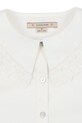 Konges Sløjd koszula bawełniana dziecięca COEUR COLLAR SHIRT GOTS biały KS104267.9BYA