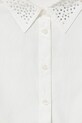 Dziewczynka United Colors of Benetton koszula bawełniana dziecięca 5EW7CQ04L.G.Seasonal biały