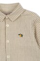 Αγορίστικα Παιδικό πουκάμισο Konges Sløjd ELLIOT LS SHIRT GOTS KS103801.9BYA μπεζ