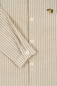 Παιδικό πουκάμισο Konges Sløjd ELLIOT LS SHIRT GOTS μπεζ KS103801.9BYA