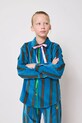 Bobo Choses koszula dziecięca wzorzyste niebieski 225FC005