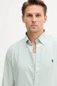 Ruházat Polo Ralph Lauren pamut ing 710929347 zöld