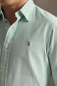 Polo Ralph Lauren cămașă din bumbac verde 710953704