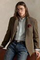 Bavlněná košile Polo Ralph Lauren 710953704 zelená