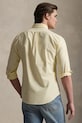 Бавовняна сорочка Polo Ralph Lauren 710953704 жовтий SS26