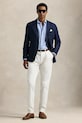 Одяг Сорочка з льону Polo Ralph Lauren 710968971 блакитний