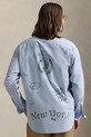 Polo Ralph Lauren koszula 710972188 niebieski AW25