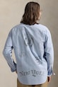 Polo Ralph Lauren cămașă 710972188 albastru AW25
