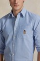 Bavlnená košeľa Polo Ralph Lauren modrá 710974543