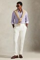 Polo Ralph Lauren koszula lniana fioletowy 710974546