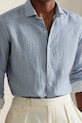 Polo Ralph Lauren cămașă de in albastru 710974546