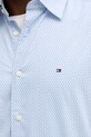 Βαμβακερό πουκάμισο Tommy Hilfiger MW0MW39438 μπλε