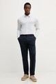 Βαμβακερό πουκάμισο Tommy Hilfiger MW0MW39479 μπλε AW25