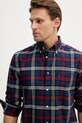Tommy Hilfiger cămașă din bumbac bleumarin MW0MW39681