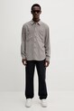 Calvin Klein koszula LV04LC109G szary AW25
