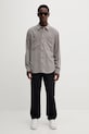 Calvin Klein koszula LV04LC109G szary AW25