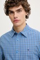 Tommy Jeans cămașă din bumbac albastru DM0DM21693