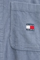 Tommy Jeans cămașă din bumbac DM0DM21698 albastru