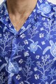 Vilebrequin koszula jedwabna CHARLI niebieski HARCW227