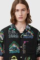 AllSaints koszula GNAR M059SC czarny AW25