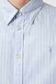 AllSaints cămașă din bumbac SAINT M087SC albastru AW25