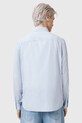 AllSaints cămașă din bumbac SAINT albastru M087SC