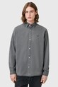 AllSaints koszula BODHI M090SC szary
