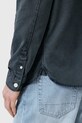 Odzież AllSaints koszula BODHI M090SC granatowy