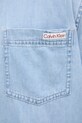 Calvin Klein Jeans koszula bawełniana LV040BM796 niebieski
