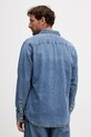 Odzież Calvin Klein Jeans koszula jeansowa LV040EM774 niebieski