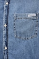 Calvin Klein Jeans koszula jeansowa LV040EM774 niebieski