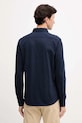 Odzież BOSS Orange koszula bawełniana 50543089 granatowy