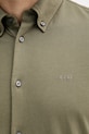 BOSS Orange koszula bawełniana 50543089 zielony