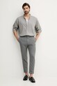BOSS Orange cămașă din bumbac 50543101 verde AW25