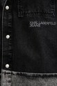 Rifľová košeľa Karl Lagerfeld Jeans A3M16003 čierna