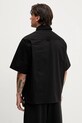 Îmbrăcăminte Hugo Blue cămașă din bumbac 50545166 negru
