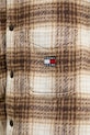 Куртка-рубашка Tommy Jeans DM0DM22010 коричневый