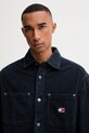 Tommy Jeans koszula sztruksowa granatowy DM0DM22016