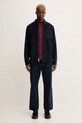Вельветовая рубашка Tommy Jeans DM0DM22021 тёмно-синий AW25