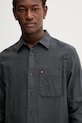 Хлопковая рубашка Tommy Jeans серый DM0DM22023