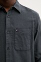 Памучна риза Tommy Jeans DM0DM22023 сив
