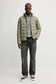 Bavlnená košeľa Tommy Jeans DM0DM22023 zelená AW25