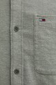 Tommy Jeans cămașă din bumbac DM0DM22023 verde