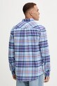 Одежда Хлопковая рубашка Tommy Jeans DM0DM22024 голубой