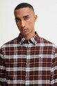 Bavlnená košeľa Tommy Jeans hnedá DM0DM22024