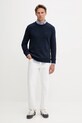 Βαμβακερό πουκάμισο Tommy Jeans DM0DM22025 μπλε AW25