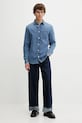 Traper košulja Tommy Jeans DM0DM22121 plava AW25