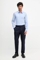 Košulja United Colors of Benetton 551MUQ049 plava AW25