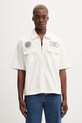 Guess Originals koszula jeansowa nadruk beżowy M5YH70.WGCV6