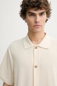 Les Deux camicia in cotone beige 1000164